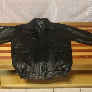 XL Men's leather jacket